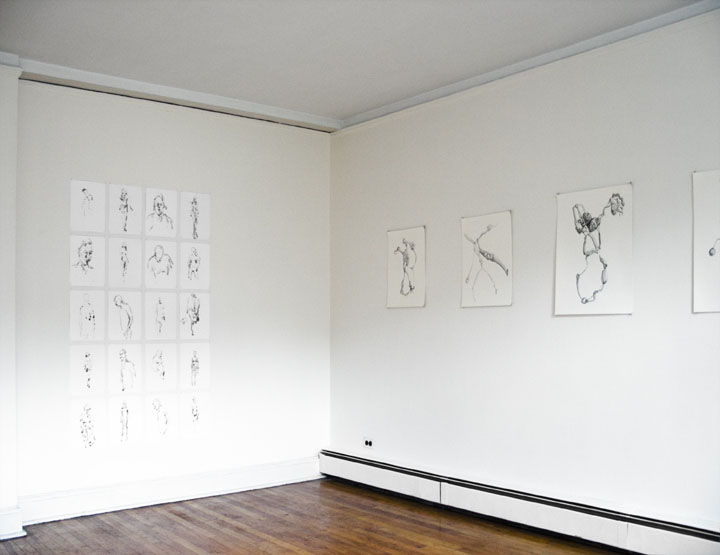 dennis bannert new york exhibition view